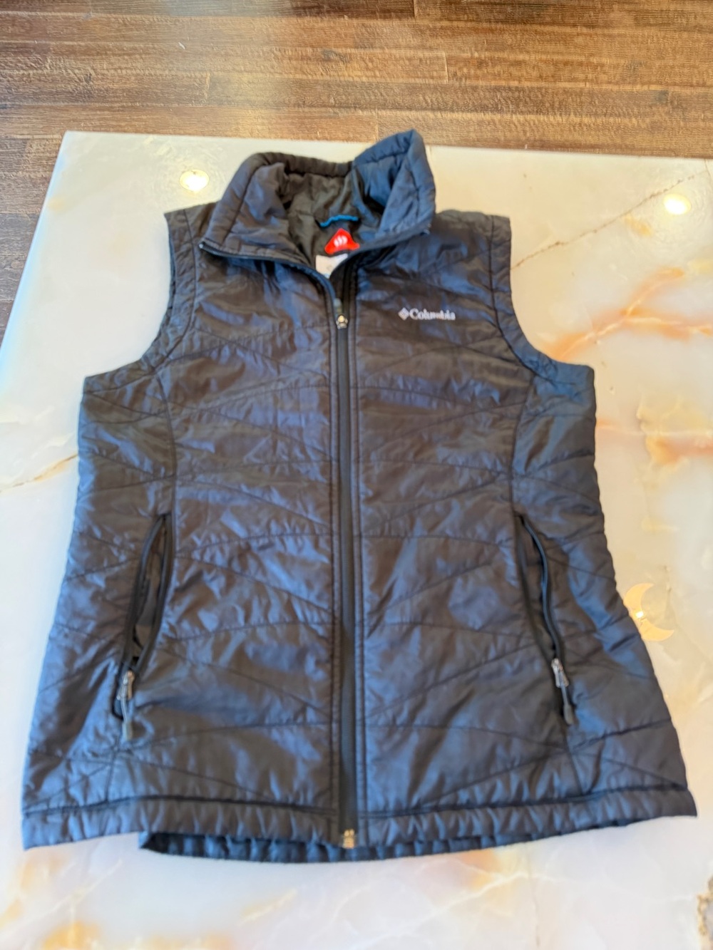 Columbia Black Quilted Puffer Vest